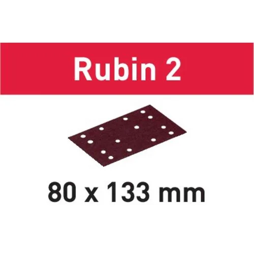 Festool STF 80x133 P80 RU2/50 Rubin 2 image 1