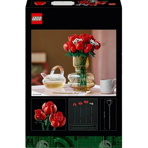 Konstruktorius LEGO® Icons Rožių puokštė 10328 image 2