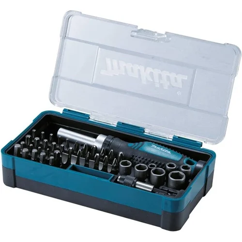 Makita B-36170 atsuktuvas ir antgalių rinkinys, 47 vnt. image 2