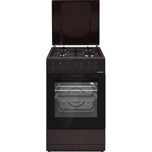 Heinner HFSC-S60LITGC-BRW Kombinuota dujinė viryklė 50 × 60 cm image 1