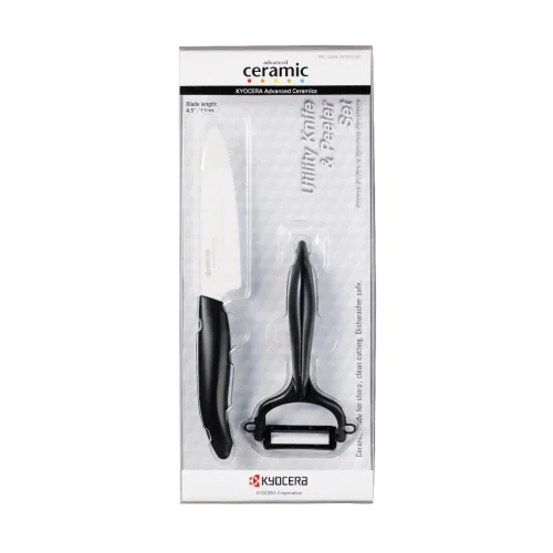 Kyocera FK-110WHCP10NBK Rinkinys, 11 cm ašmenys, Juoda image 2
