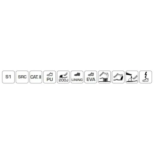 Hogert HT5K503SRC 39 SRC S1 Darbiniai batai image 3