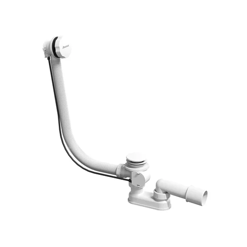 RAVAK vonios sifonas valdomas troseliu, 80 cm balta image 1