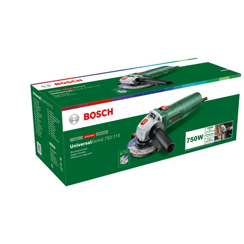 Bosch UniversalGrind 750-125, 750 W kampinis šlifuoklis image 2