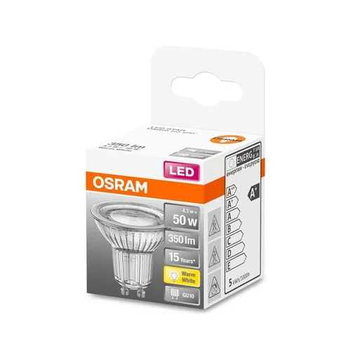 Osram LED Lemputė PAR16 GU10 4.3W 350 lm 2700°K image 2