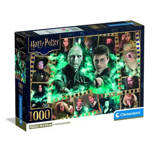 Dėlionė Clementoni Harry Potter 37048, 1000 dalių image 1