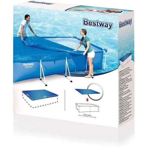 BESTWAY 58105 Baseino uždangalas 259×170 cm image 3