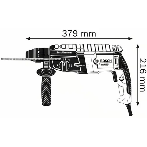 Bosch GBH 2-28 perforatorius, 3,2 J image 2