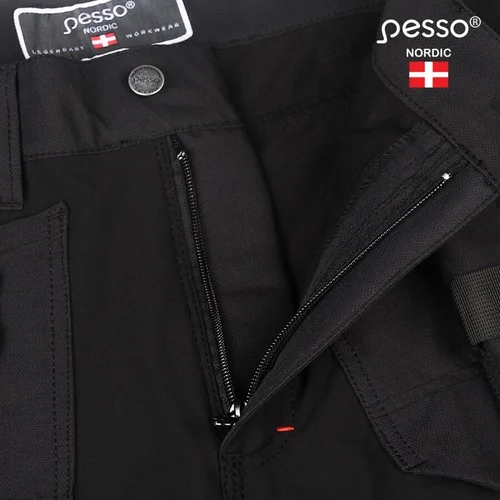 Pesso KD126P TITAN Flexpro darbo kelnės, pilkos, 58 image 3