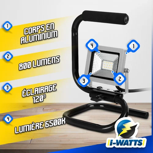 I-Watts LED prožektorius, 10 W image 2