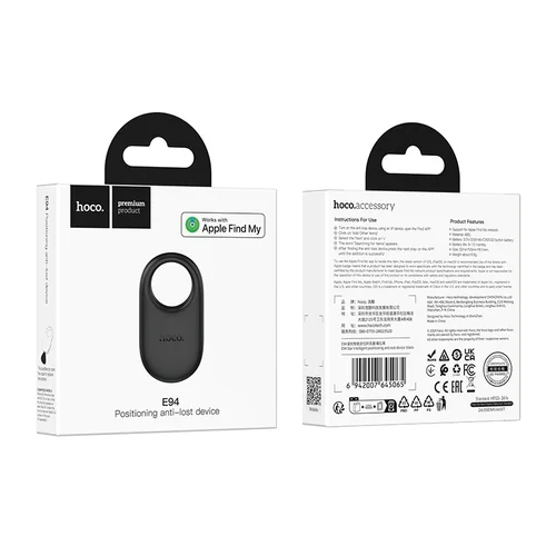 Hoco E94 Anti-Lost Device Juodas image 3