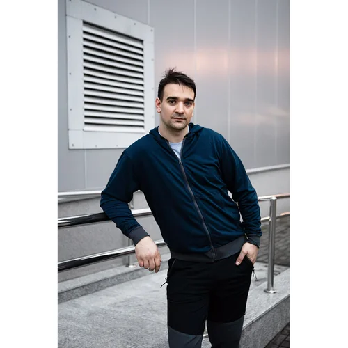 NEO TOOLS COMFORT 81-513-L džemperis su gobtuvu, tamsiai mėlynas, L image 2