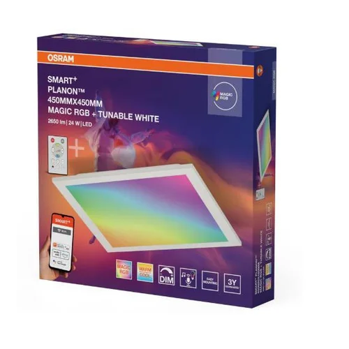 Osram ŠVIESTUVAS TVIRT WIFI 45X45 RGBTW RC image 2