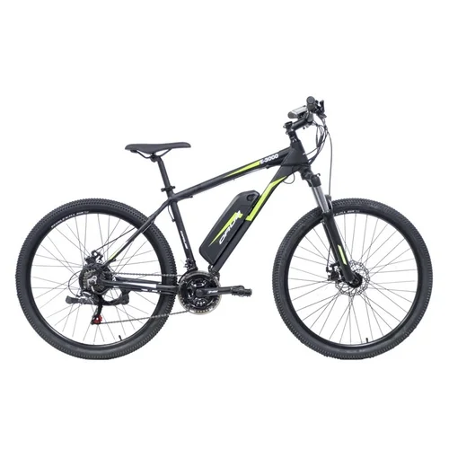 Denver E3000 Elektrinis dviratis 27.5" Juoda–Žalia image 1