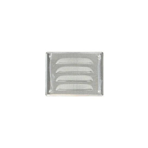 Grotelės ventiliacinės metalinės 140x105mm INOX image 2