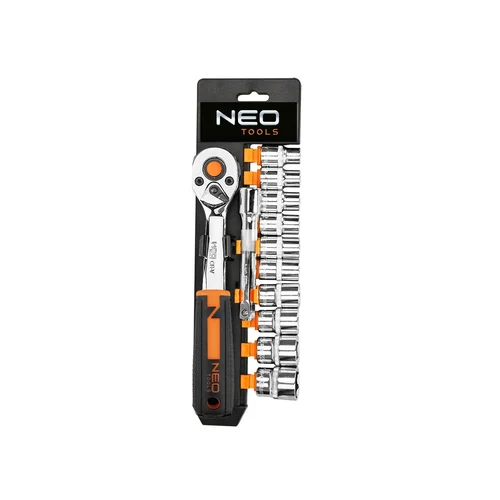 NEO 10-020 Galvučių veržliarakčiai 3/8", 12 vnt. image 1
