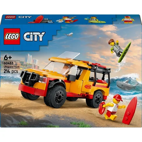 LEGO® City Gelbėtojo paplūdimio gelbėjimo sunkvežimis, 214 vnt. image 1