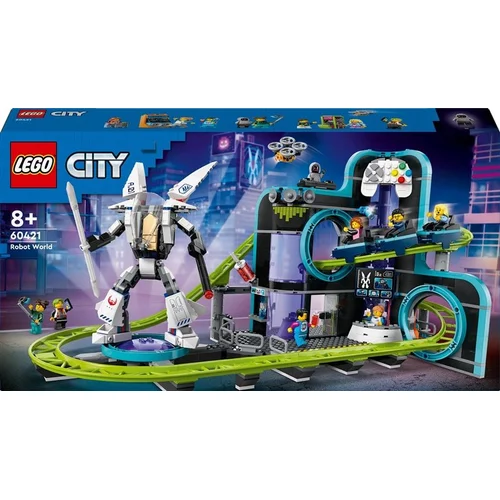 LEGO City Robot World Roller-Coaster Park 60421 image 1