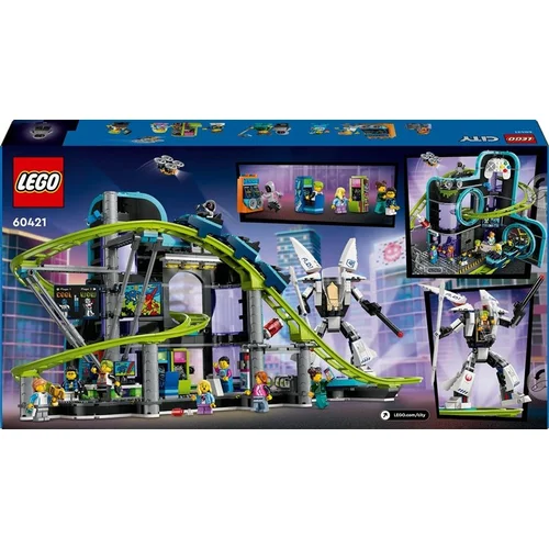 LEGO City Robot World Roller-Coaster Park 60421 image 2