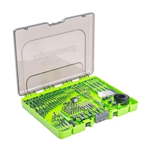 GreenWorks APT-90DDS-GW Sukimo antgalių ir grąžtų komplektas, 90 vnt. image 2