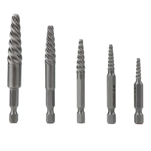 CHANGLU TOOLS Užlūžusių varžtų išsukėjų rinkinys 1/4" HEX 5 vnt. image 2