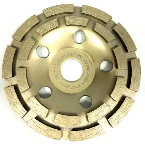 Delog Deim. šlif. lėkštelė 125x5x8x22,23 mm image 1
