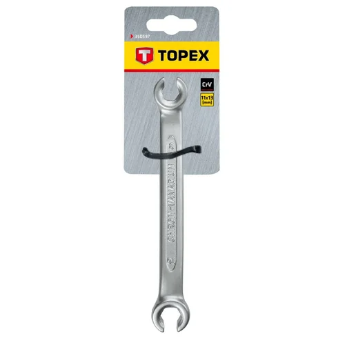 TOPEX raktas stabdžių vamzdeliams 11x13 mm CrV image 2