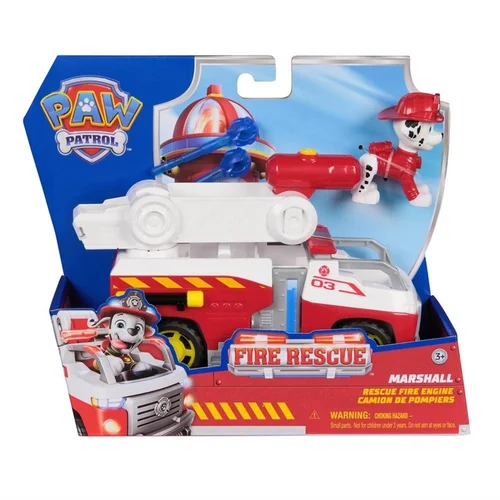 Paw Patrol Fire Rescue Marshall 6072660 figūrėlė image 3
