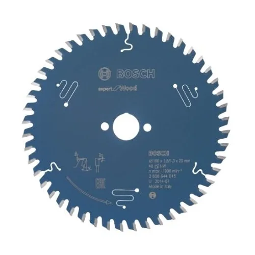Bosch Expert for Wood pjovimo diskas 165x20x2,6 mm Z48 2608644024 image 1