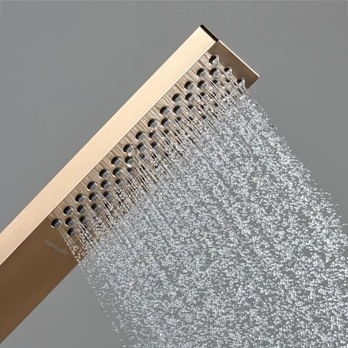 Hansgrohe Pulsify E 100 1jet EcoSmart, 24320140, šlifuota bronza image 3