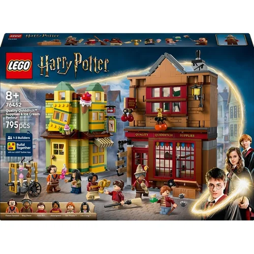 LEGO® Harry Potter Quality Quidditch™ Supplies & Ice Cream Parlour image 1