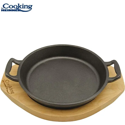 HEINNER HR-ZVC-T20 ketaus keptuvė su mediniu padėklu 20 cm image 2