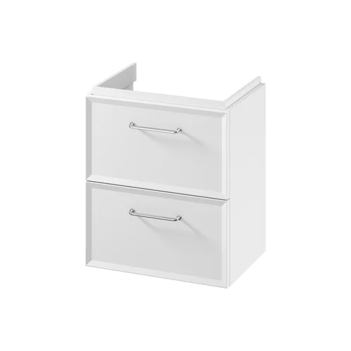 CERSANIT Mille Slim vonios spintelė, 50 cm Balta image 2