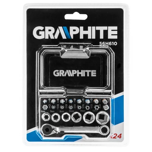GRAPHITE Antgalių rinkinys 24 vnt. image 2