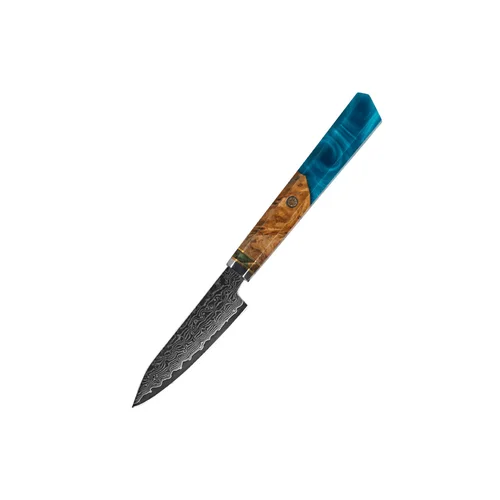 Damasko plieno 3,5" Smulkus daržovių peilis Usugiri JH-D-015 image 1