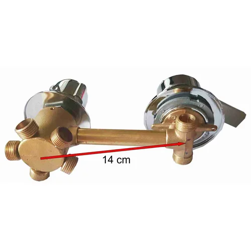 Perjungėjas vandens funkcijų 5 padėčių su sriegiais 14 cm image 2