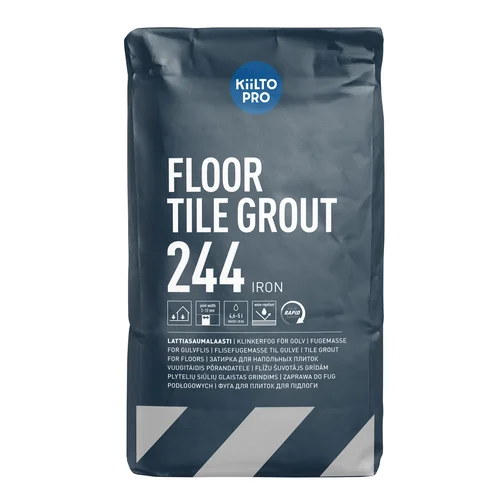 KIILTO Lattiasaumalaasti Plytelių tarpų glaistas 20 kg tamsiai pilkas (244) image 1