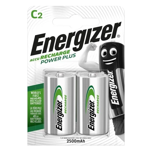 Energizer NiMH HR14/C 2500 mAh, 2 vnt. image 1