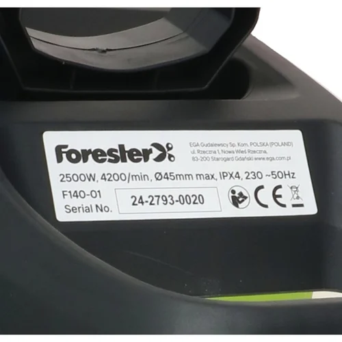 Forester Šakų smulkintuvas 2500W image 2