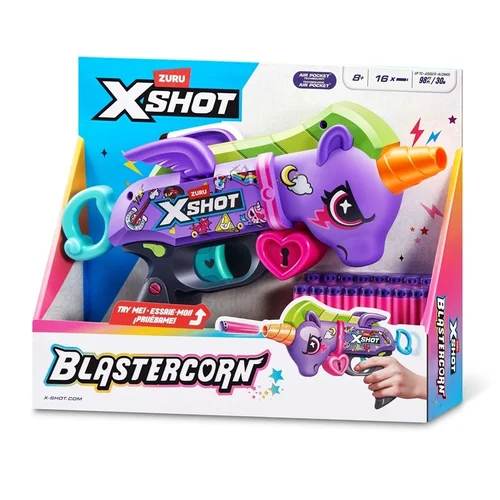 XSHOT PURPLE UNICORN ŽAISLINIS ŠAUTUVAS image 2