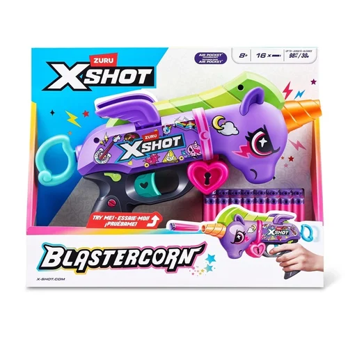 XSHOT PURPLE UNICORN ŽAISLINIS ŠAUTUVAS image 3