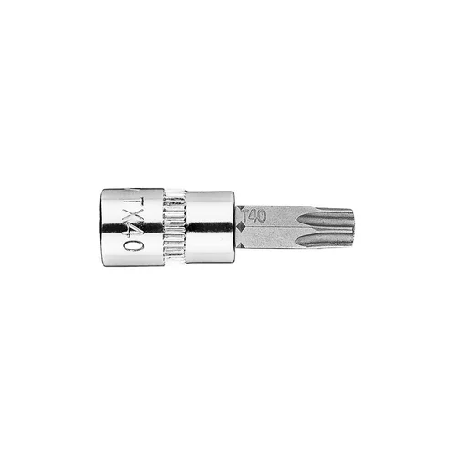 NEO TORX TX40 antgalis su 1/4\" galvute, trumpuoju, 37 mm image 2