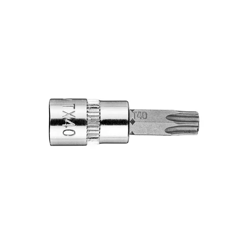 NEO TORX TX40 antgalis su 1/4\" galvute, trumpuoju, 37 mm image 3
