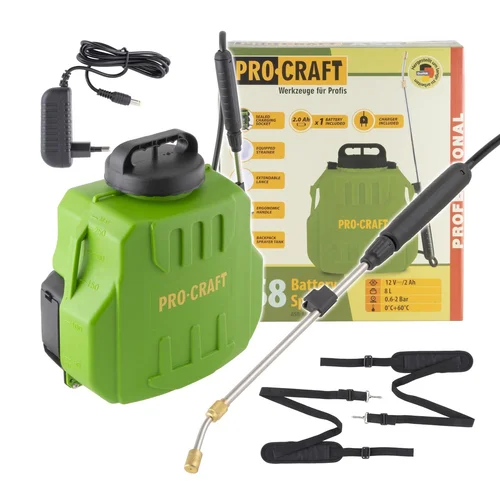 ProCraft AS8 Akumuliatorinis purkštuvas (8 L, 12 V, 2 Ah) image 1