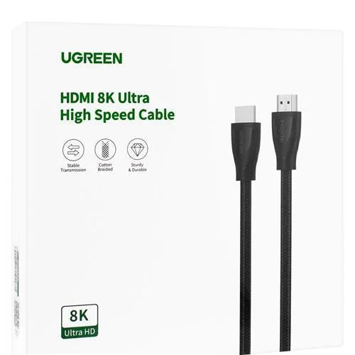 Laidas UGREEN HDMI M, HDMI M, 3 m, Juodas 80404 image 1