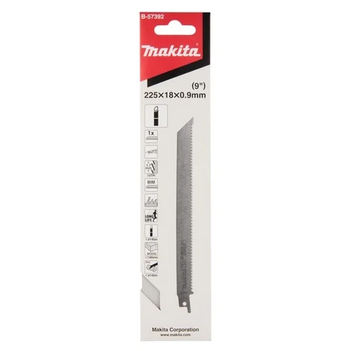 Makita B-57392 Tiesinio pjūklo pjūklelis 225 x 0,9 mm image 2
