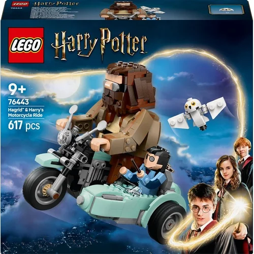 LEGO® Harry Potter Hagrid™ & Harry's Motorcycle Ride, 617 vnt. image 1