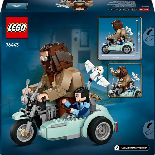 LEGO® Harry Potter Hagrid™ & Harry's Motorcycle Ride, 617 vnt. image 2