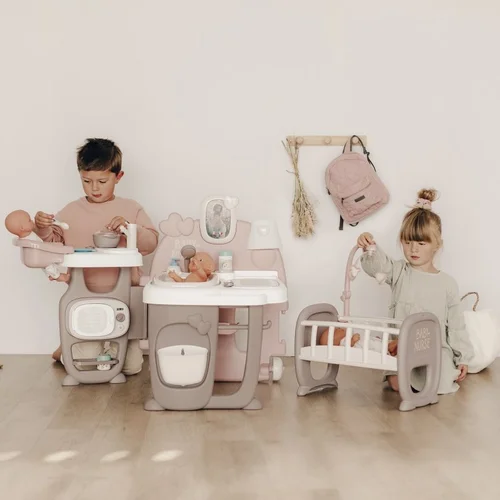 SMOBY Baby Nurse Auklės Kampelis lėlei, iki 42 cm image 2