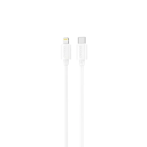Dudao L4X USB-C į Lightning kabelis 1,2 m, Baltas, 30 W image 1